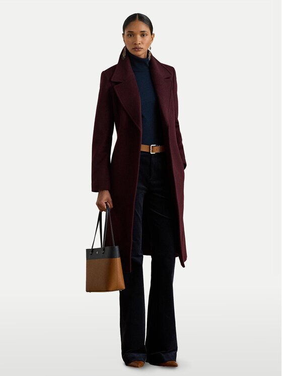 Lauren Ralph Lauren Вълнено палто 297962169001 Regular Fit