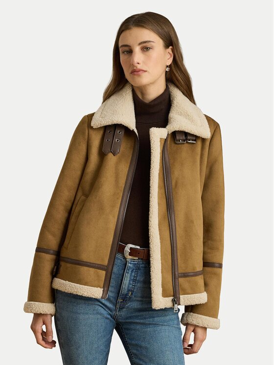 Lauren Ralph Lauren Яке от имитация на кожа 297P04122002 Regular Fit