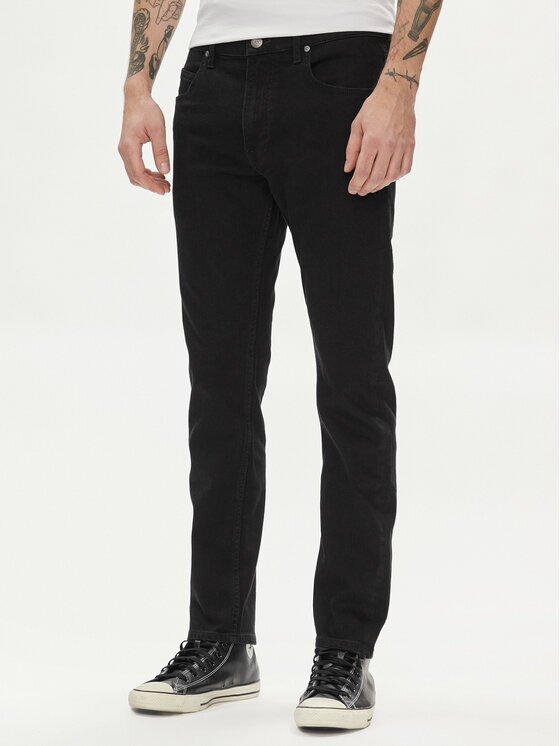 Lee Дънки Rider 112140635 Черен Slim Fit
