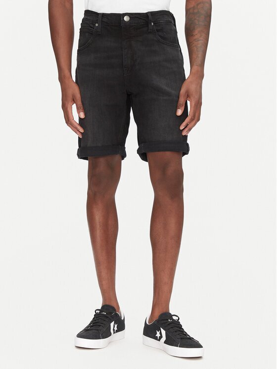 Lee Дънкови шорти 5 Pocket 112363930 Regular Fit