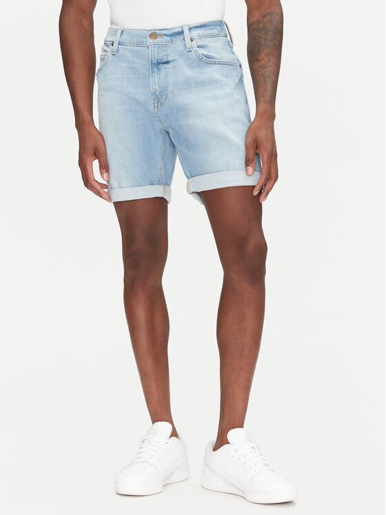 Lee Дънкови шорти Rider 112363926 Slim Fit