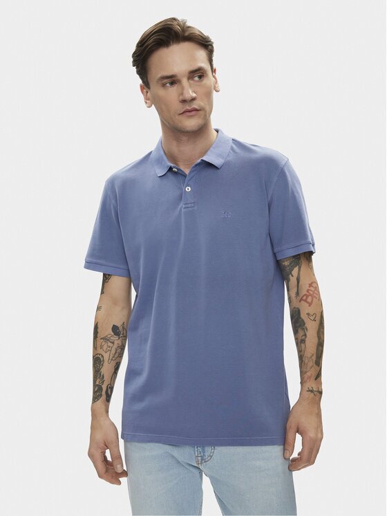 Lee Тениска с яка и копчета 112349954 Regular Fit