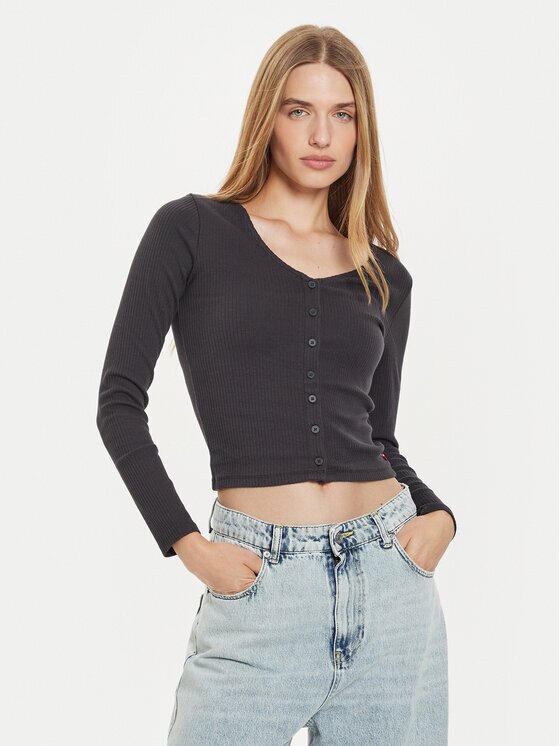 Levi's Блуза A8783-0001 Черен Slim Fit