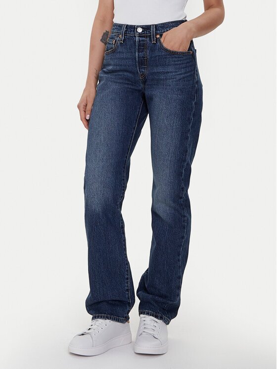 Levi's Дънки 501® Curve 0036A-0005 Син Straight Fit