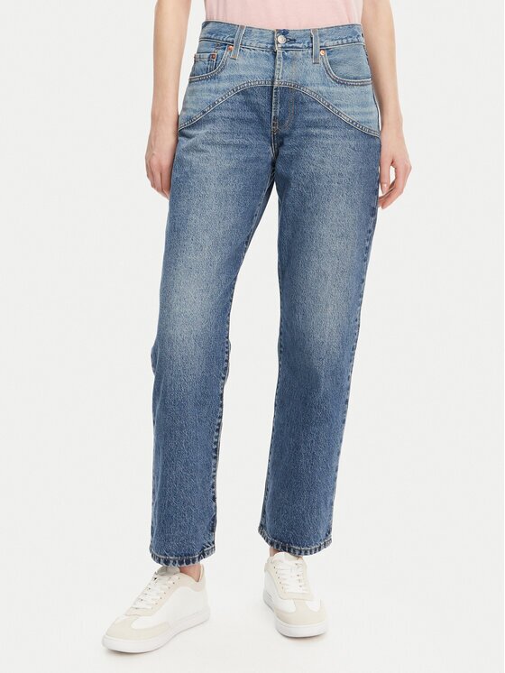 Levi's Дънки Western 501® 001V3-0001 Син Regular Fit