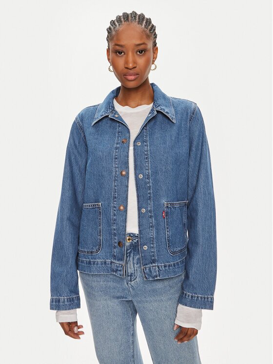 Levi's Дънково яке A7440-0004 Син Regular Fit