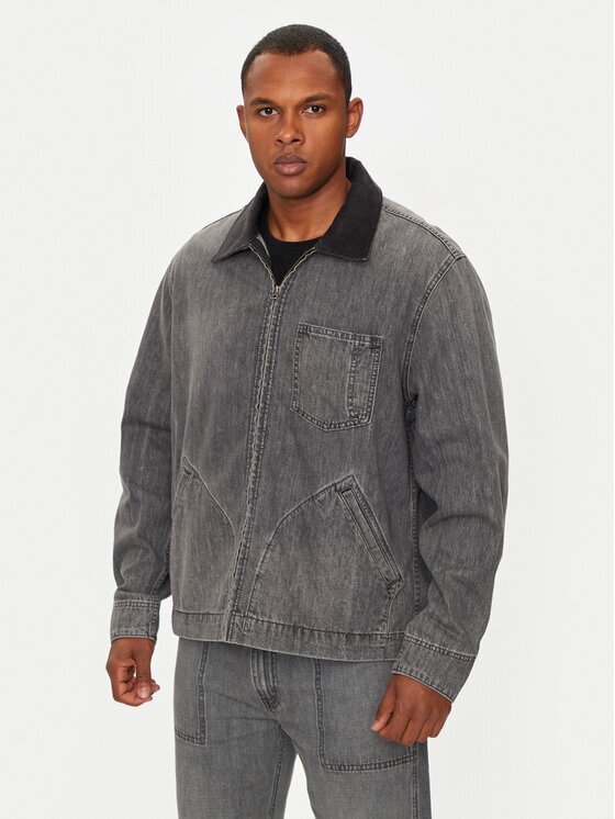 Levi's Дънково яке Mechanics A8635-0000 Сив Relaxed Fit