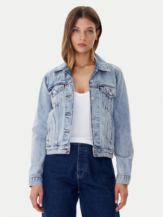 Levi's Дънково яке Original Trucker 29945-0100 Син Regular Fit