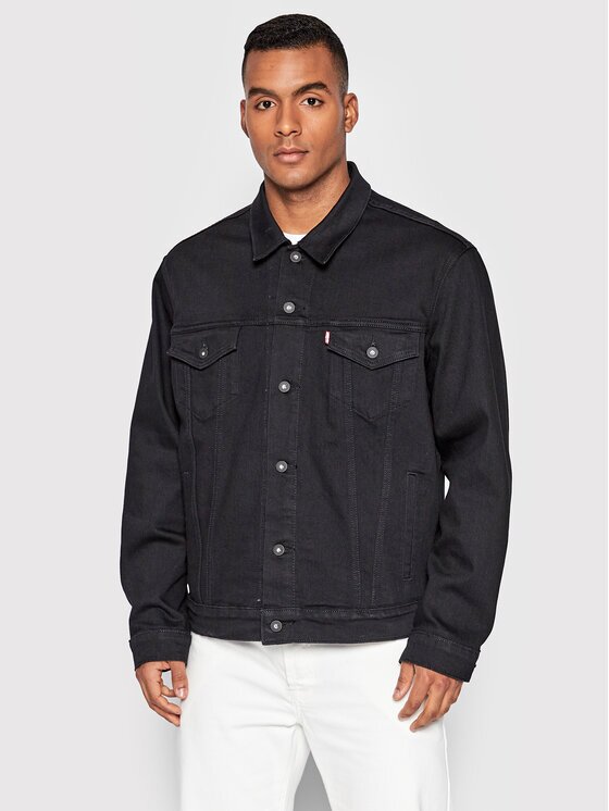 Levi's Дънково яке The Trucker 72334-0403 Черен Regular Fit