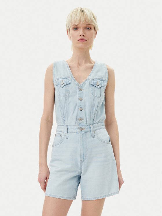 Levi's Гащеризон 001WM-0000 Светлосиньо Regular Fit