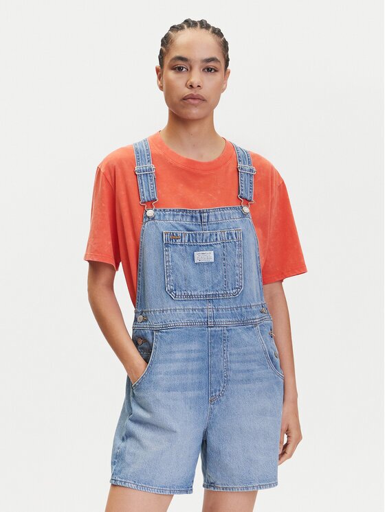 Levi's Гащеризон с презрамки Utility 001UY-0000 Loose Fit
