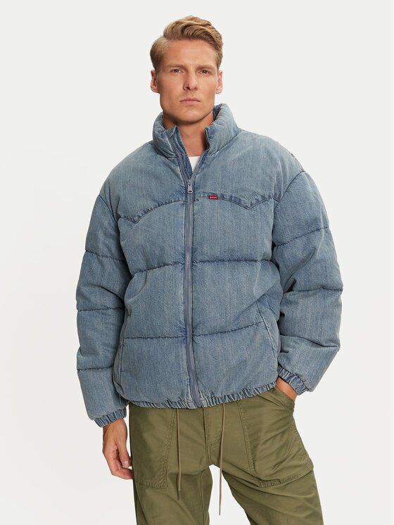 Levi's Пухено яке A0726-0003 Син Relaxed Fit