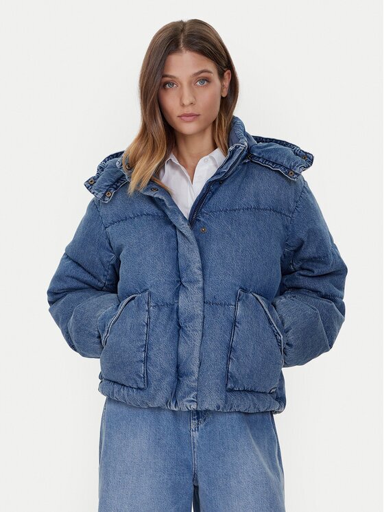 Levi's Пухено яке Western Bubble 003MD-0000 Relaxed Fit