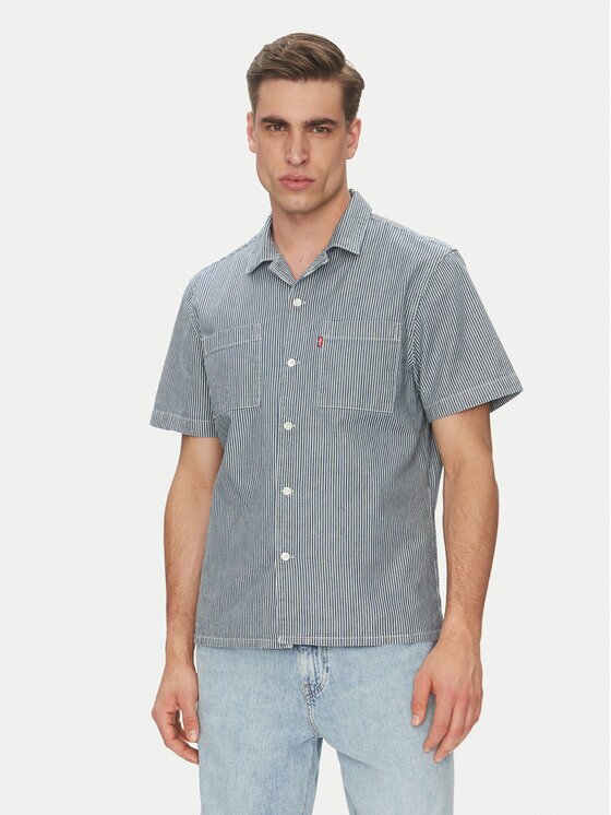 Levi's Риза A8457-0015 Син Standard Fit