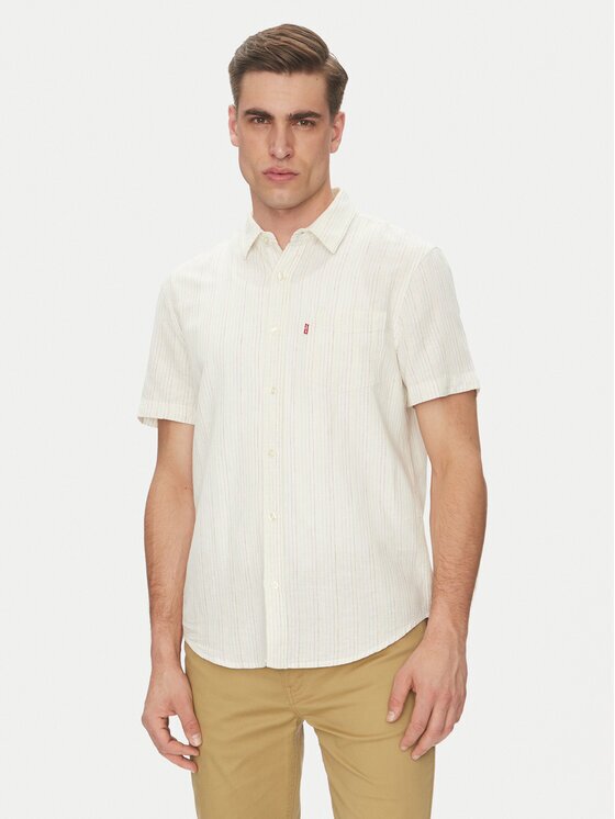 Levi's Риза Sunset 86624-0065 Бял Standard Fit