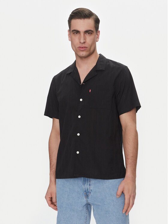Levi's Риза Sunset Camp 72625-0115 Черен Standard Fit