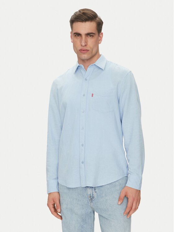 Levi's Риза Sunset Pocket 85746-0182 Светлосиньо Standard Fit