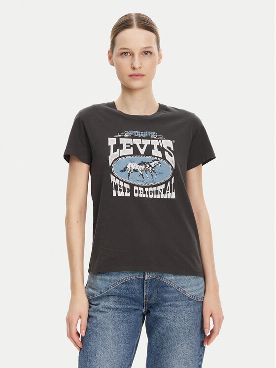 Levi's Тишърт 17369-3023 Черен Regular Fit