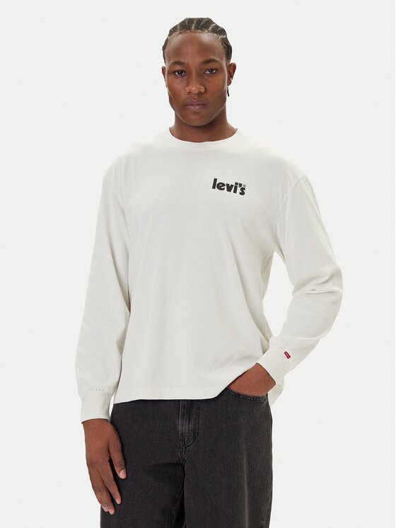 Levi's Тениска с дълъг ръкав Authentic 005N7-0000 Regular Fit