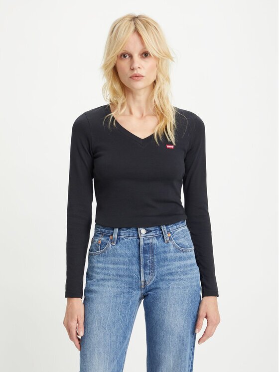 Levi's Тишърт Baby Tee A48910000 Slim Fit