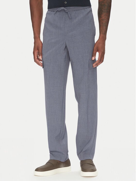 Lindbergh Текстилни панталони 30-01112A Relaxed Fit