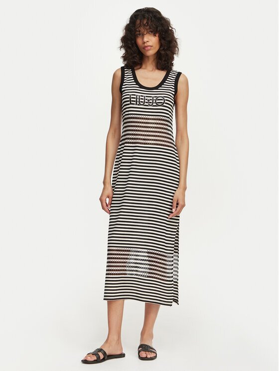 Liu Jo Beachwear Лятна рокля VA6198 J3908 Slim Fit