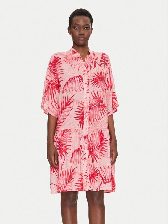 Liu Jo Beachwear Плажна рокля VA5125 T2961 Relaxed Fit