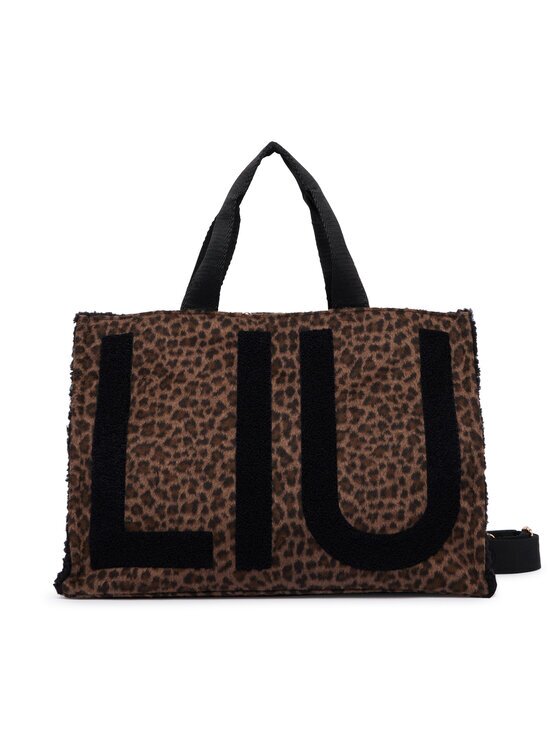 Liu Jo Дамска чанта L TOTE FAKE MONTONE 2F6037 E0021