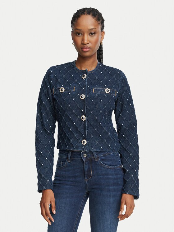 Liu Jo Дънково яке UF6169 D0374 Regular Fit