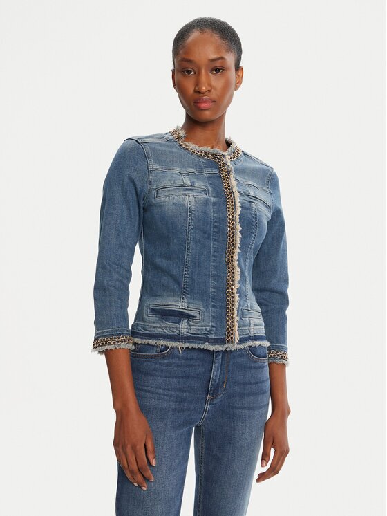 Liu Jo Дънково яке UXX039 D4128 Regular Fit