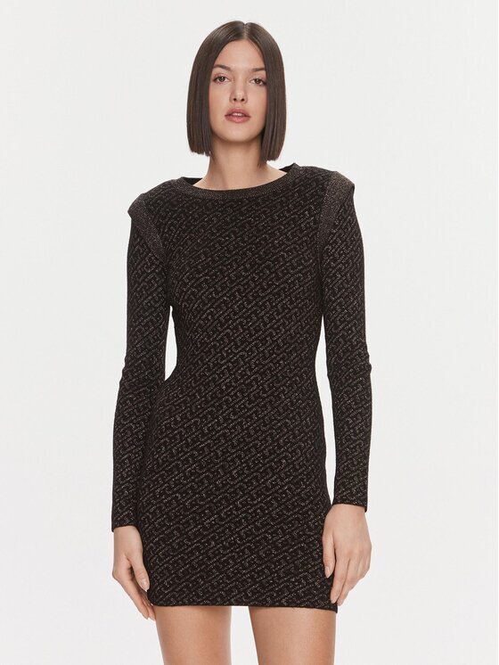 Liu Jo Плетена рокля MF3171 MA49I Slim Fit