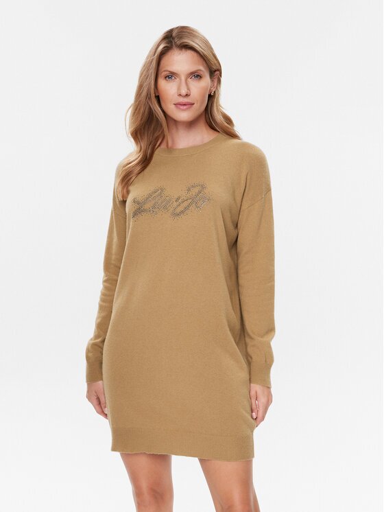 Liu Jo Плетена рокля MF3366 MS14G Regular Fit