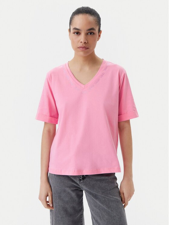 Liu Jo Sport Тишърт q-roa-35247 Цветен Regular Fit