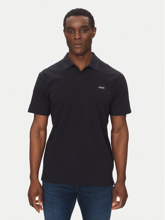 Liu Jo Тениска с яка и копчета QA5183 J7734 Regular Fit
