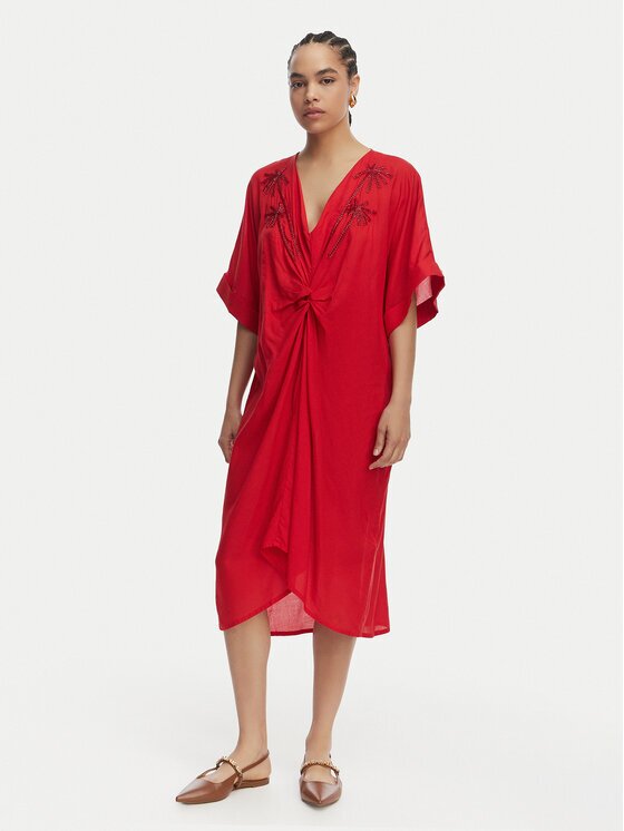Lola casademunt Лятна рокля LS2616010 Relaxed Fit