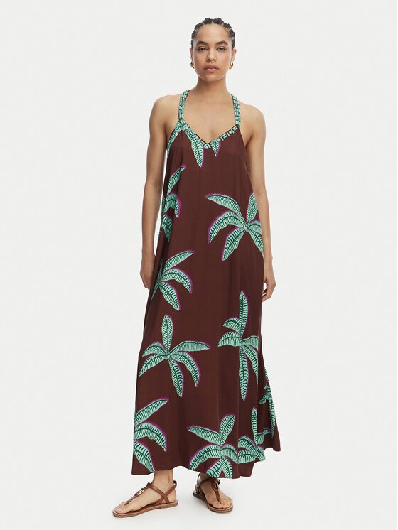 Lola casademunt Лятна рокля LS2616022 Relaxed Fit