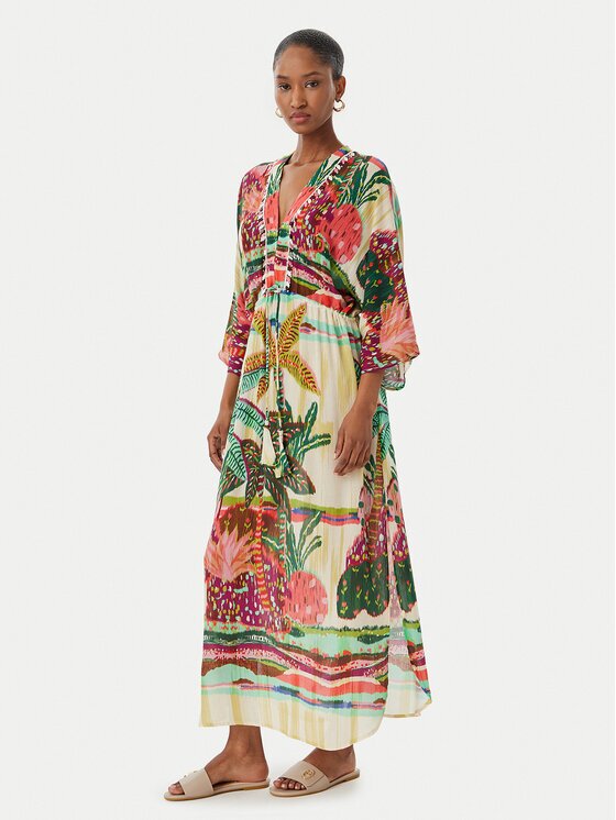 Lola casademunt Лятна рокля LS2616024 Relaxed Fit