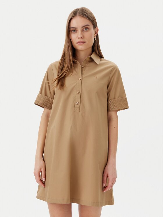 Lola casademunt Рокля тип риза LS2516065 Regular Fit