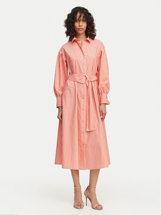 Lola casademunt Рокля тип риза MS2616039 Regular Fit