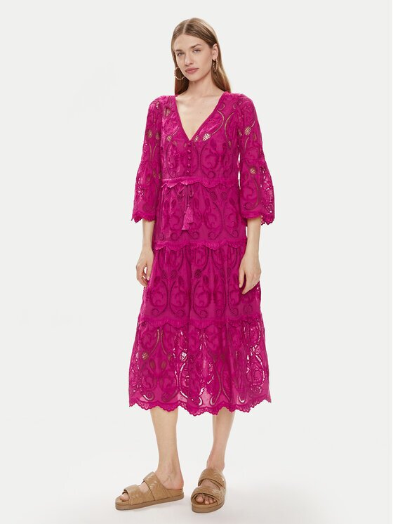 Luisa Spagnoli Лятна рокля Pigna 540712 Regular Fit