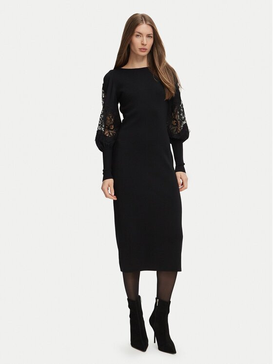 Luisa Spagnoli Плетена рокля Madelin 100602 Slim Fit