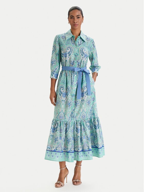 Luisa Spagnoli Рокля тип риза Pampa 543211 Regular Fit