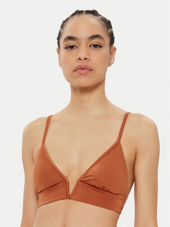 Maaji Горнище на бански Satin Umber Parade PT3189SLG007
