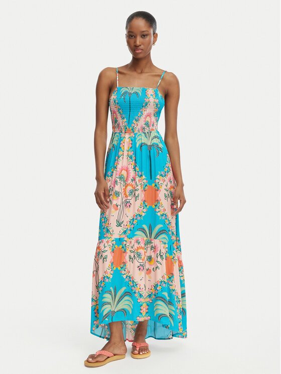Maaji Лятна рокля Isadora PT2123CLD009 Светлосиньо Regular Fit