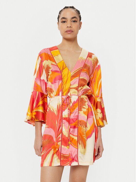 Maaji Лятна рокля Jungle Palm PT2472CPO007 Regular Fit