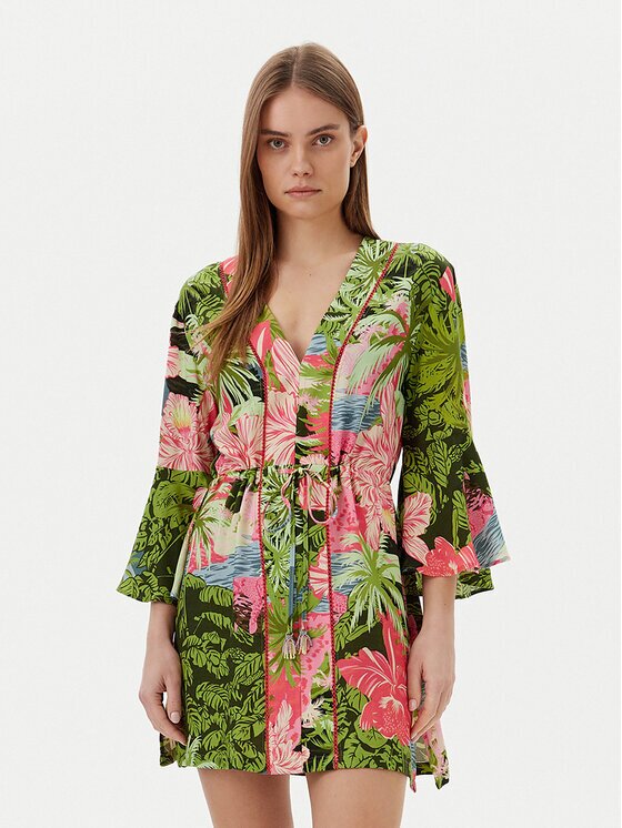 Maaji Плажна рокля Neo Hawaiian Enjoyable PT2472CPO004 Regular Fit