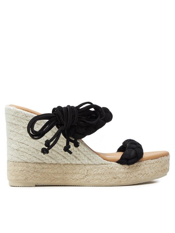 Manebi Еспадрили Hamptons Two Braided Bands Wedge Espadrilles M 1.1 WE