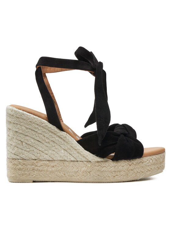 Manebi Еспадрили Hamptons Wedge Espadrilles With Knot M 1.1 WS