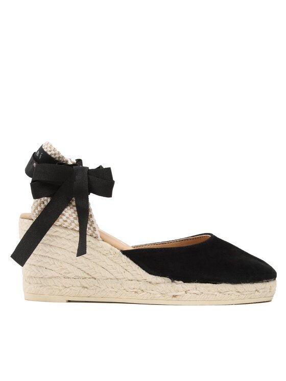 Manebi Еспадрили Soft Suede Low Wedge Espadrilles K 1.0 WL