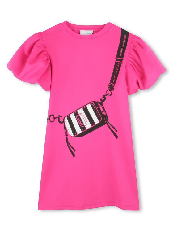 Marc Jacobs Ежедневна рокля W60496 D Розов Regular Fit